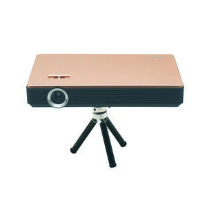 New arrival micro logo smartphone data show pico dlp video mini beam projector with wifi bluetooth
