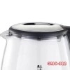 New arrival of 1.8L glass electric water kettle of home appliance auto-shut protection cheap factory price OEM