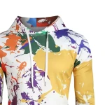 New Arrival Puff Printing Hoodies Custom Embroidery Puff Technique Solid Pattern Fabric Best Selling For Puff Printing Hoodies