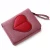 Import New Brand Baellerry  lady short zipper heart love wallet forever young womens wallet from China
