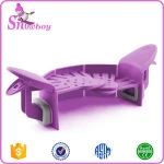 New Design Adjustable Clip on Plastic Collapsible Strainer Colander