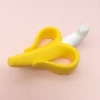 New design Baby Banana Infant Training Toothbrush and Teether Baby favourite