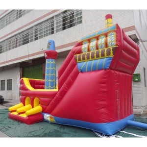 New design cartoon ship inflatable jumping bouncer,outdoor inflatable games