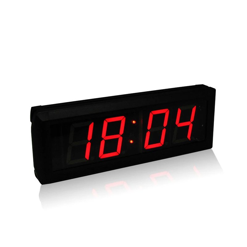 New Design Electronic 3D Digital Red Remote Control Led Wall Clock