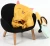 Import New design kids soft baby sofa chair plush cartoon animal shape children sitting sofa from China