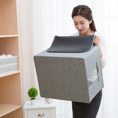 New design organizer cloth bag oxford polyester foldable non woven storage box