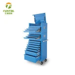 New design steel cheap steel tool box blue garage tool cabinets