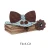 Import New Model Fashional Walnut Wooden Bowtie High Quality Gentlemen Wood Bow tie For Wedding Party Gift from China