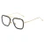 Import New Model Plastic And Metal Frame Optical Glasses High Quality Fashion Eyeglasses Frames from China