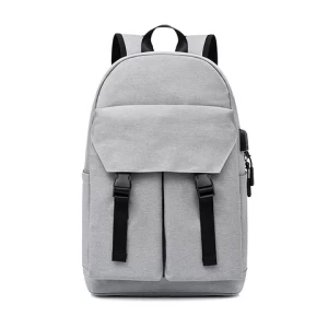 New Popular Designer Lightweight Outdoor Casual Daily Backpack with USB Charging Port