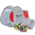 Import New Portable easy set up  children toy popup cartoon  elephant design play tent with tunnel from China