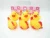 Import new products vinyl animal chicken duck toys soft baby bath toys for kids 6pcs PVC packing from China
