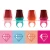 Import New Style Cute Colorful Ring Liquid Lipstick Long-lasting Moisture Natural Bright Diamond Shape Lip Gloss from China