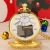 New Style Music Quartz Pocket Watch Merry Christmas Letter Hand Crank Playing Music Fob Watch Best Gifts for Men Women