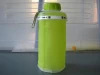 New style TPU portable collapsible water bottle with nylon Carrying Loop