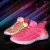 Import New Styles Optical Fiber Led Light Up Shoes Multi-colors Rechargeable Luminous Dance Shoes from China