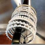 New Women Elegant Full Pearls Simple Hairbands Sweet Headband Hair Hoops Holder Ornament Head Band Lady Fashion Hair Accessories