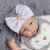 Import Newborn Hospital Hat Infant Baby Hat Cap with Big Bow and crystal Soft Cute Knot Nursery Beanie from China