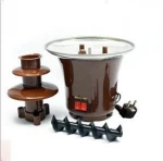 Newest 3-Tier Chocolate Fountain Machine Choco Tree EU Standard with English manual