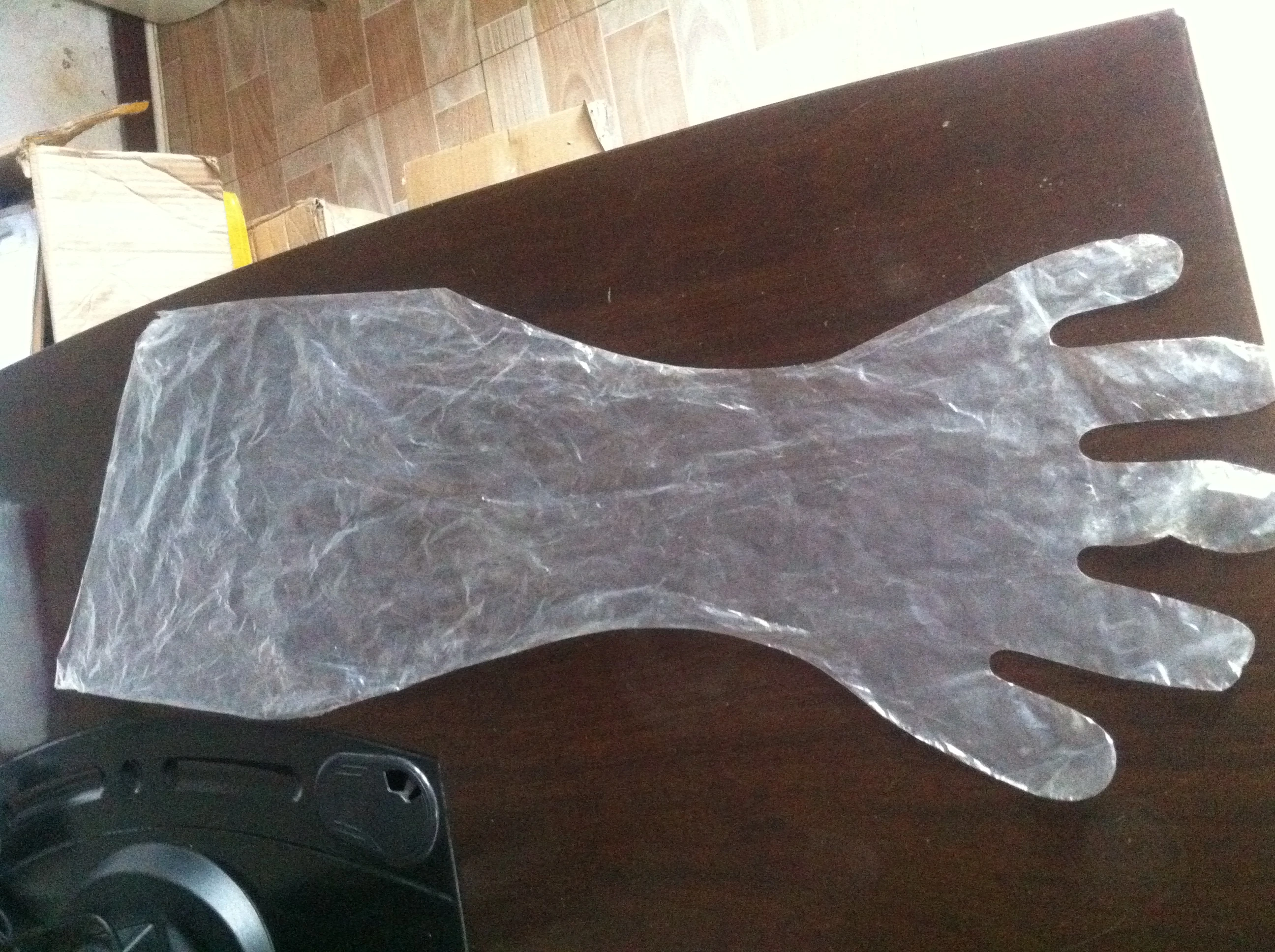 Newest Design PE Disposable plastic long sleeve glove making machine