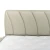 Import NIASI New Bedroom Furniture Set Of White real Leather Bed Synthetic Leather Treatment Bed frame from China