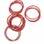 Import Nitrile Rubber G280/n70 O Ring Rubber Seal O Ring 300mm Clear Rubber O Ring Oil Resistance Custom for Heavy Machine Accpetable from China