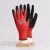 Import NLSSAFETY work gloves /  13G black latex foam coated nylon gloves / latex rubber labour hand gloves from China