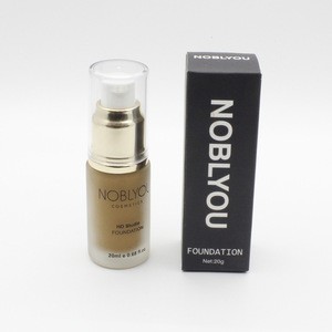 NOBLYOU Wholesale and retail factory OEM Private Label Waterproof Organic Makeup Liquid Cream Foundation
