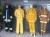 Import Nomex Firefighting Suit, CE EN469 fire rescue clothing, fireman uniforms from China