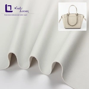 Nonwoven napa texture leather PU eco friendly faux leather synthetic for arts and crafts