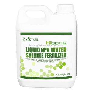 NPK Liquid NPK Water Soluble Fertilizer 20-20-20