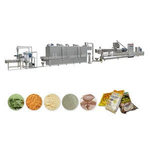 Nutritional baby Grain Powder puff snacks instant porridge Processing Line extruder machine