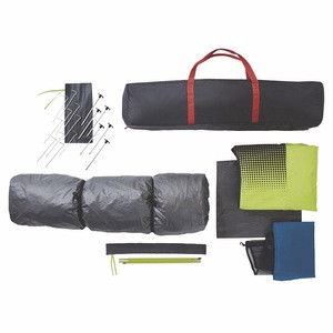 Nylon Aluminum Pole Ultralight  Outdoor Waterproof portable Folding Camping Hiking Fishing Camping Tents