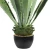 Import O-4005 105cm 25leaves factory direct sale artificial maguey plant potted for garden decoration artificial plant mini tree from China