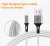 Import OEM Aluminum Nylon Braided USB Cable type c cable 3 in 1 usb cable keychain for phone high quality from China