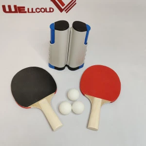 OEM brand professional wood table tennis bats rackets manufacturer for outdoors
