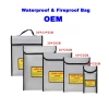 OEM Customize pouch safety waterproof fireproof file document bag