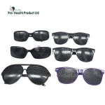 Oem Plastic Eye Care Pinhole Glasses With Custom logo Printing