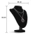 OEM Premium Quality Velvet Muitl Size Black Jewelry Packaging &amp; Display Necklace Stand Holder
