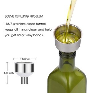 Oil Bottle, Vinegar Bottles, Glass Cruet Olive Oil Dispenser for Cooking (500 ML)