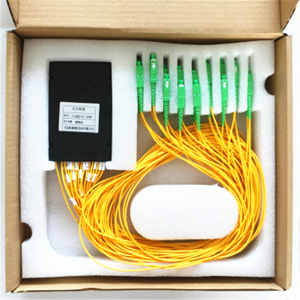 Optical communication Equipment Good Quality 1x32 2 4 8 16  ABS Box PLC Splitter for PON Networks without connectors