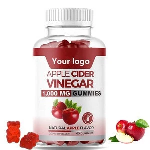 Organic Slim Beauty Products Apple Cider Vinegar Gummies with Digestive Enzyme for Weight Loss