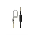Original PMLN8341 translucent catheter earphone for MOTOROLA R7 R7a two-way radio single line monitor kit earpiece