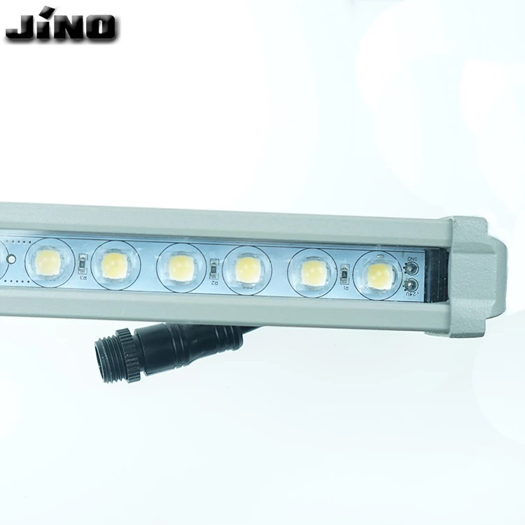 Outdoor 120 cm 6w 10w 12w IP65 DMX512 AC 220V 110V DC 24V rgb led strip wall washer light wall washer lamp