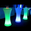 Outdoor furniture color changing waterproof illuminated glowing remote control led cocktail lounge table party events de