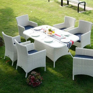 outdoor  garden furniture  rattan dining set