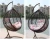 Import Outdoor patio Swinging Chair  Moden  Indoor Garden egg wicker Hanging Swing Hammock from China