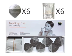 Oxygen Facial Machine Consumables one kit with 1 box Neebright Skin Lighting And 1 box Neerevive skin Rejuvenation