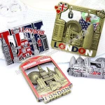 Paris metal souvenir fridge magnet 3D fridge magnet