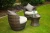 Import Patio Furniture 3PCS Rattan Wicker Garden Dining Bstro Set from China